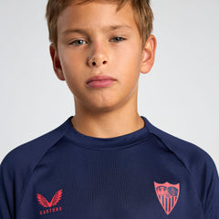 Camiseta azul entrenamiento niño 24/25