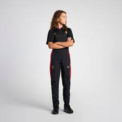 Kids Black Tracksuit Pants 24/25