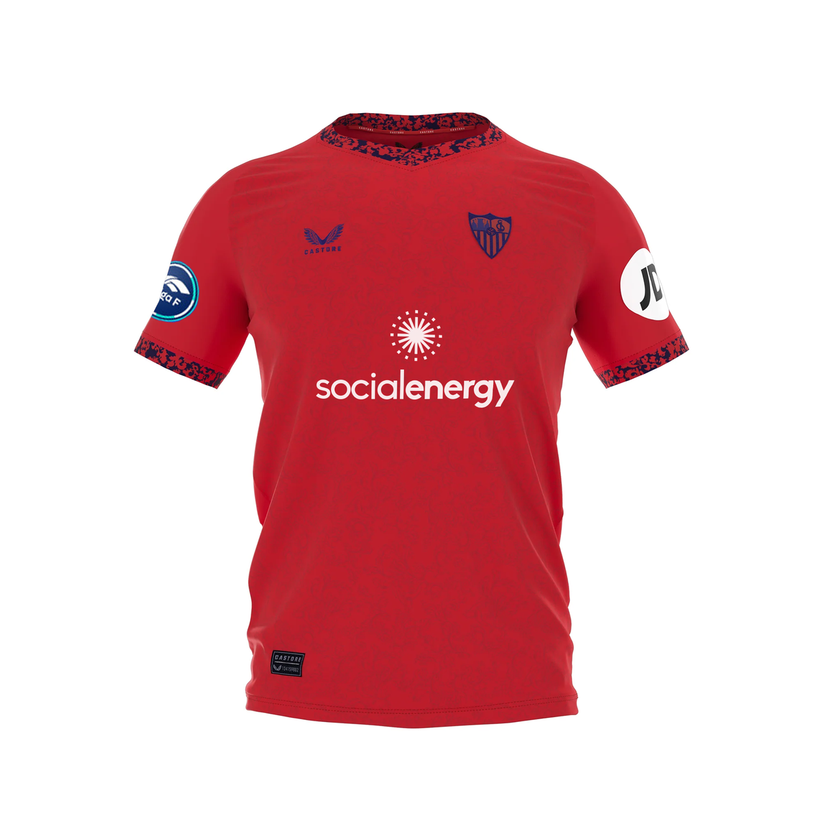 Personalización para Camiseta 2ª Liga Femenina 24/25 S / Red