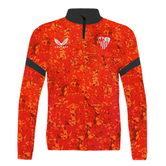 Sudadera roja prematch niño 24/25