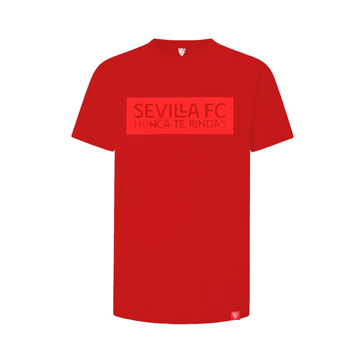 Men's Red T-Shirt Nunca Te Rindas 22/23