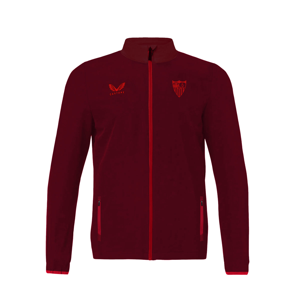 Kids red tracksuit top 23/24