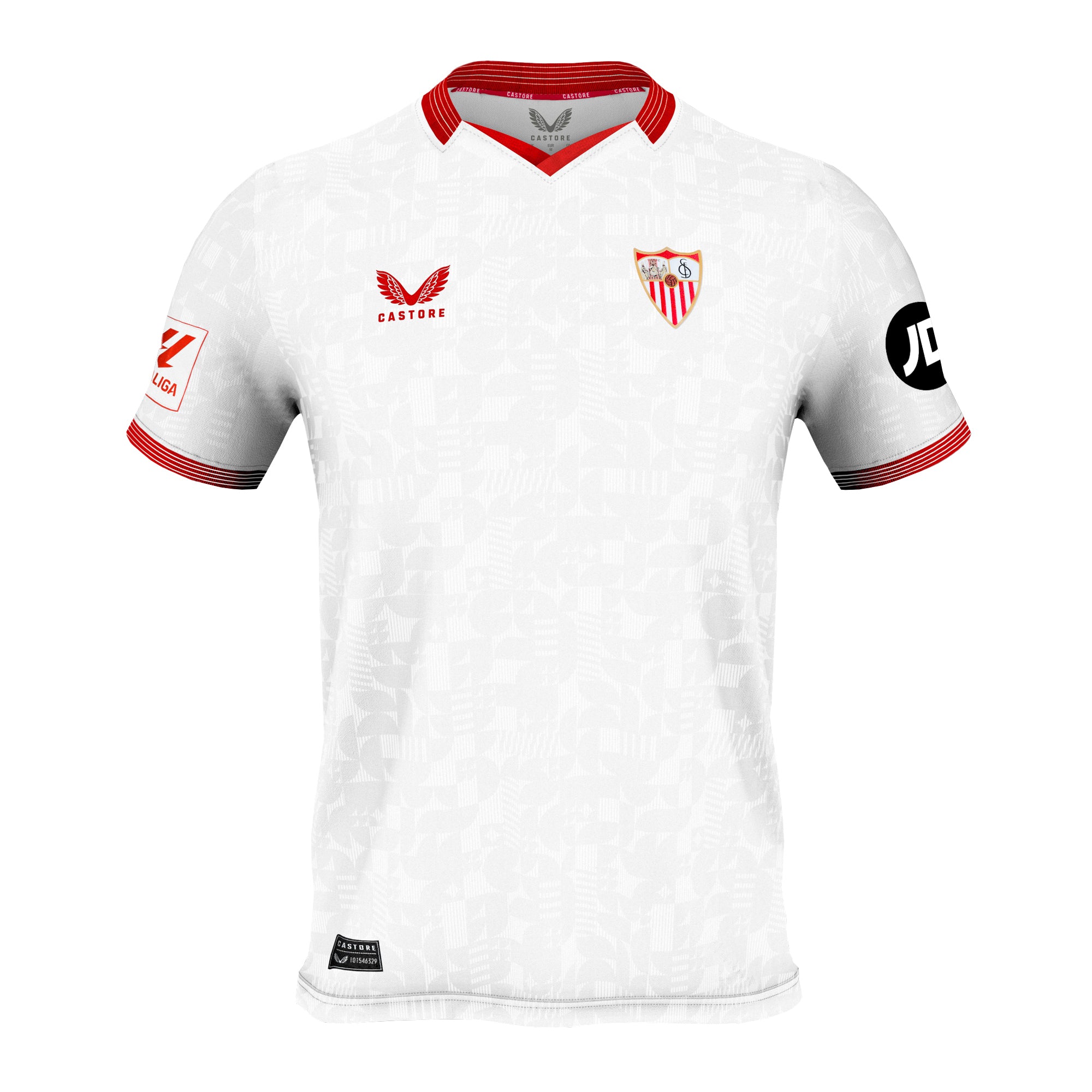 Camiseta Roja de equipos Fútbol Base del Sevilla FC 22/23 para niño