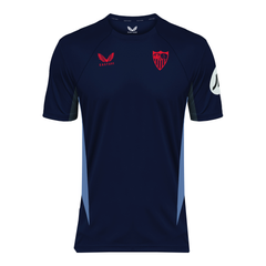 Camiseta azul entrenamiento mujer 24/25