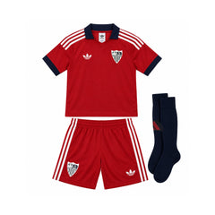 Conjunto infantil 2ª Sevilla FC 26/27 rojo