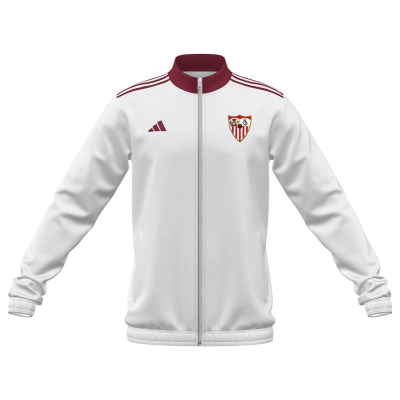 Sudadera blanca prematch adulto 25/26
