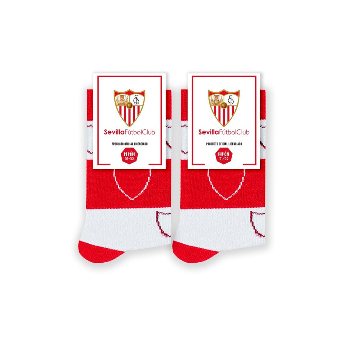 Striped Socks With Crest