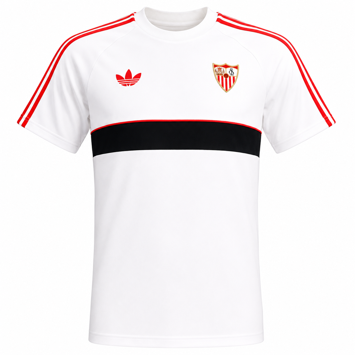 Camiseta adulto paseo Sevilla FC 26/27 blanca originals