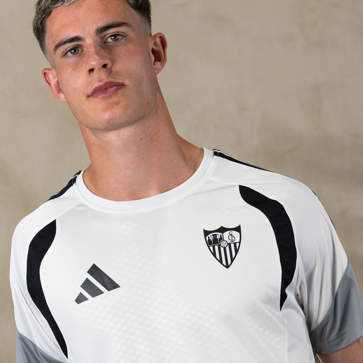Camiseta adulto entrenamiento Sevilla FC 26/27 blanco