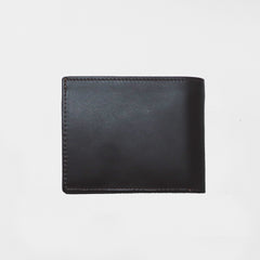 Cartera americana vivo rojo piel marrón