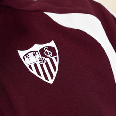 Sudadera chándal niño Sevilla FC 26/27 burdeos