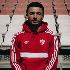 Sudadera adulto con capucha Sevilla FC 26/27 roja originals