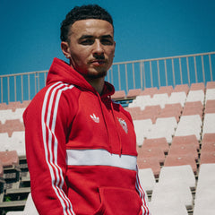 Sudadera adulto con capucha Sevilla FC 26/27 roja originals