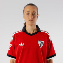 Personalización para Camiseta mujer 2ª Sevilla FC 26/27 roja S / Red