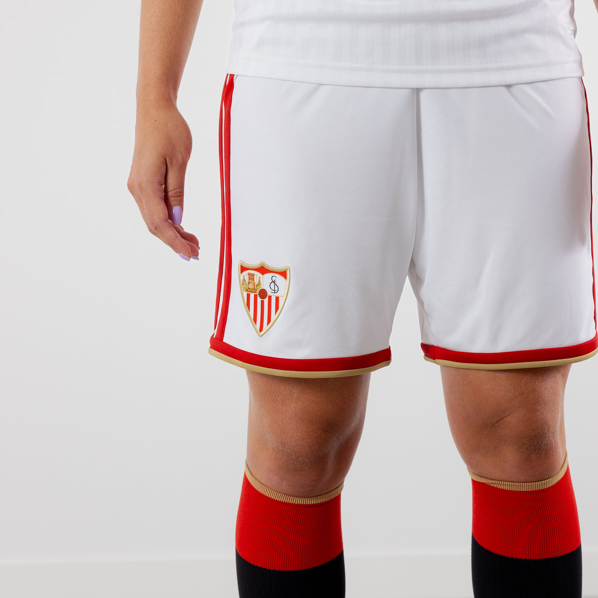 Kids' Sevilla FC 2026/27 Home Shorts – White