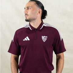 Polo adulto paseo Sevilla FC 26/27 burdeos