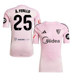 Sevilla FC 25/26 Adult Goalkeeper Away Shirt – Pink