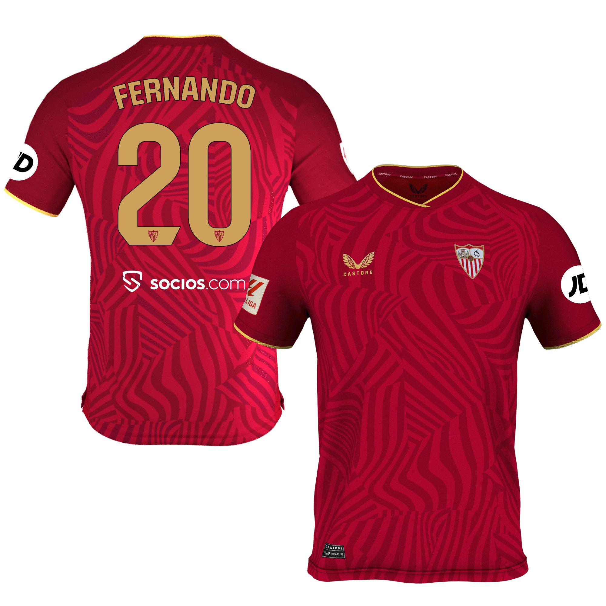 Adult Fernando Away Shirt 23/24