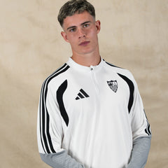 Sevilla FC 2026/27 Adults' White Training Sweatshirt