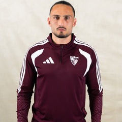 Sevilla FC 26/27 Adult Training Sweatshirt – Burgundy