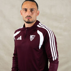 Sevilla FC 26/27 Adult Training Sweatshirt – Burgundy