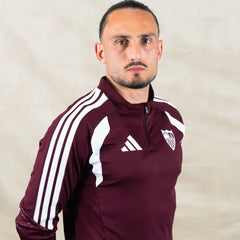 Sevilla FC 26/27 Adult Training Sweatshirt – Burgundy