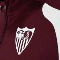 Sevilla FC 26/27 Adult Training Sweatshirt – Burgundy