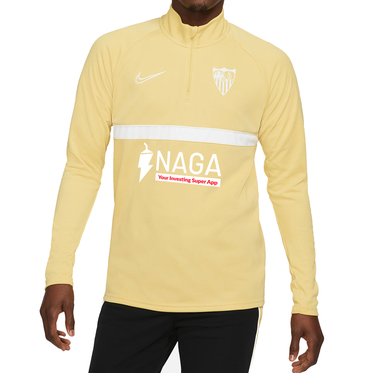 Camiseta Blanca Prematch del Sevilla FC para Niños 21/22