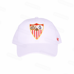 White cap with embroidered crest 22/23