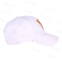 White cap with embroidered crest 22/23