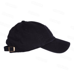 Black cap with embroidered SFC