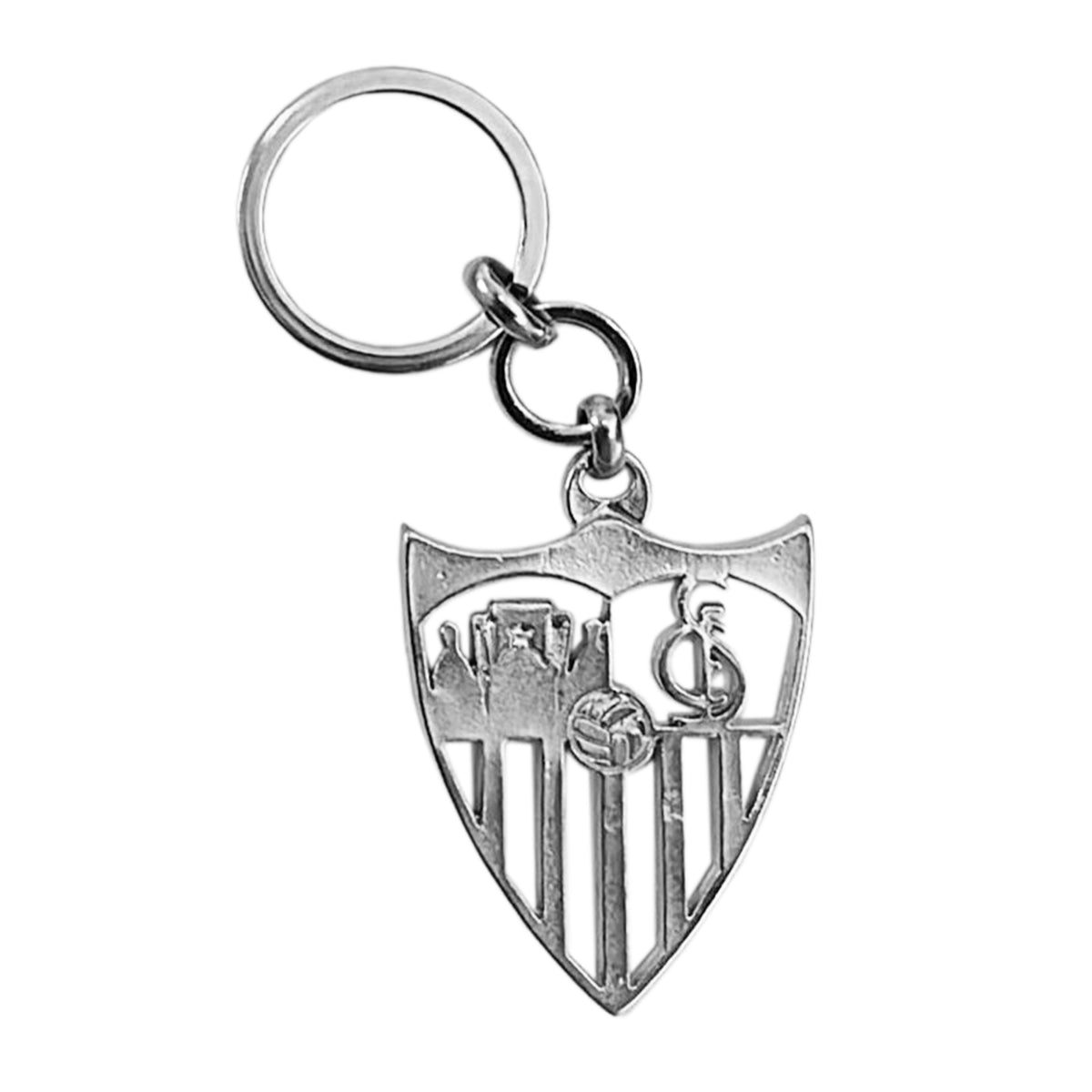 Cut-out keyring with crest