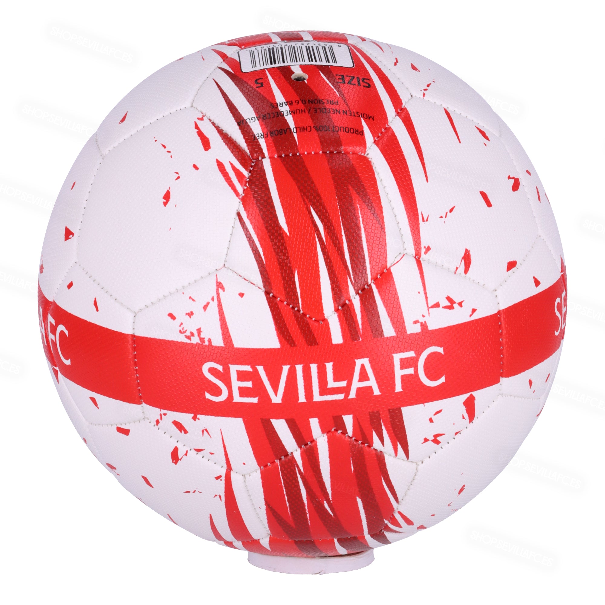 1890’ red and white football