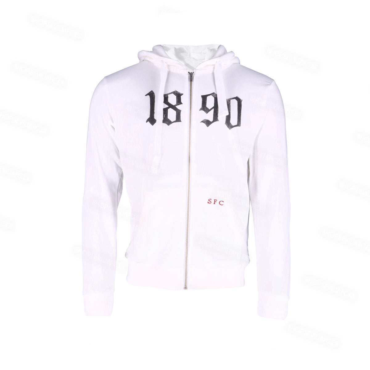 Adult '1890' white sweatshirt