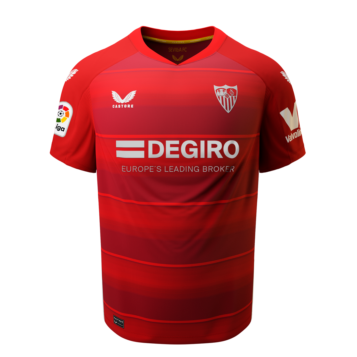 Official Junior Sevilla FC Away Shirt for kids for the 22 23 season