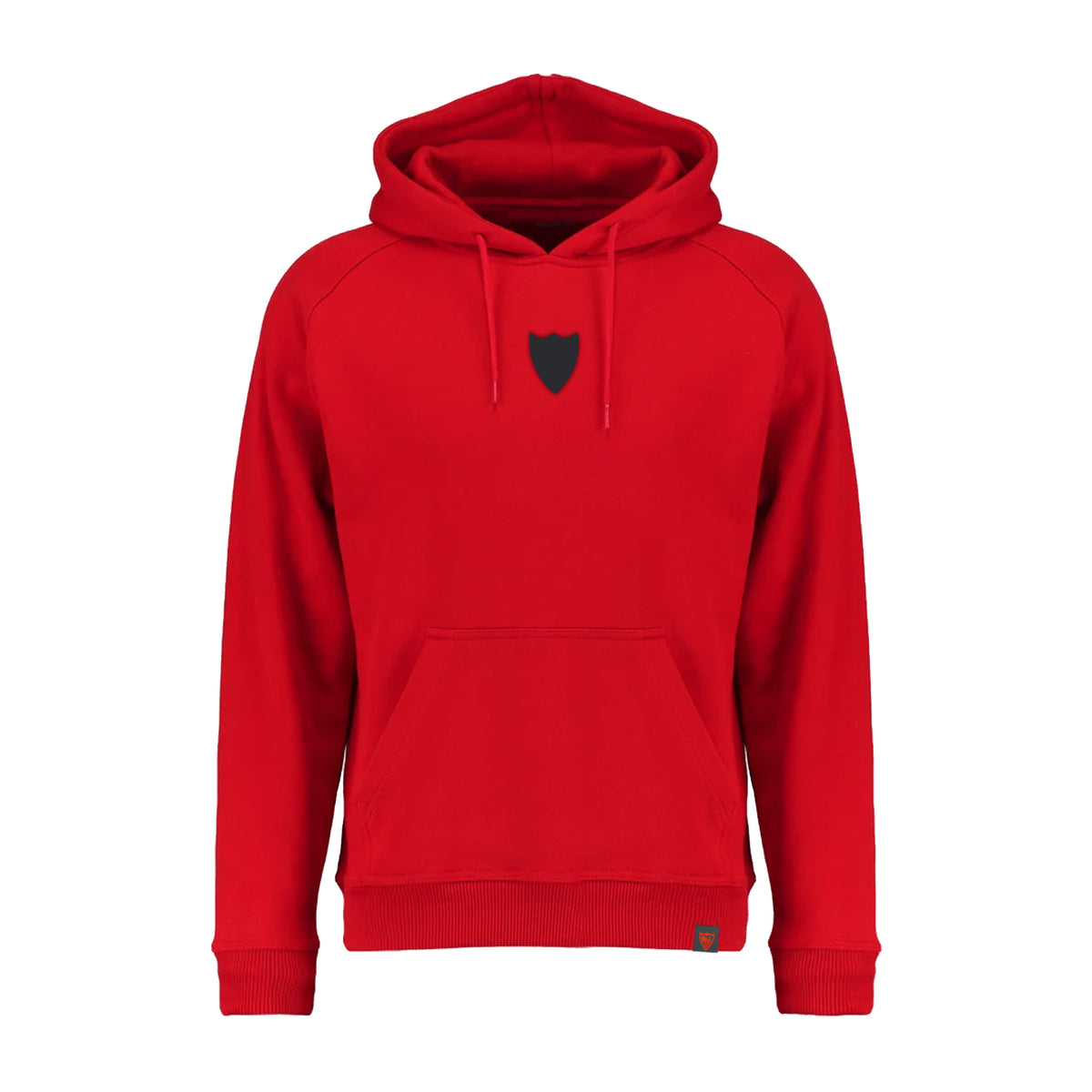 Kids red travel sweatshirt with hood 22/23