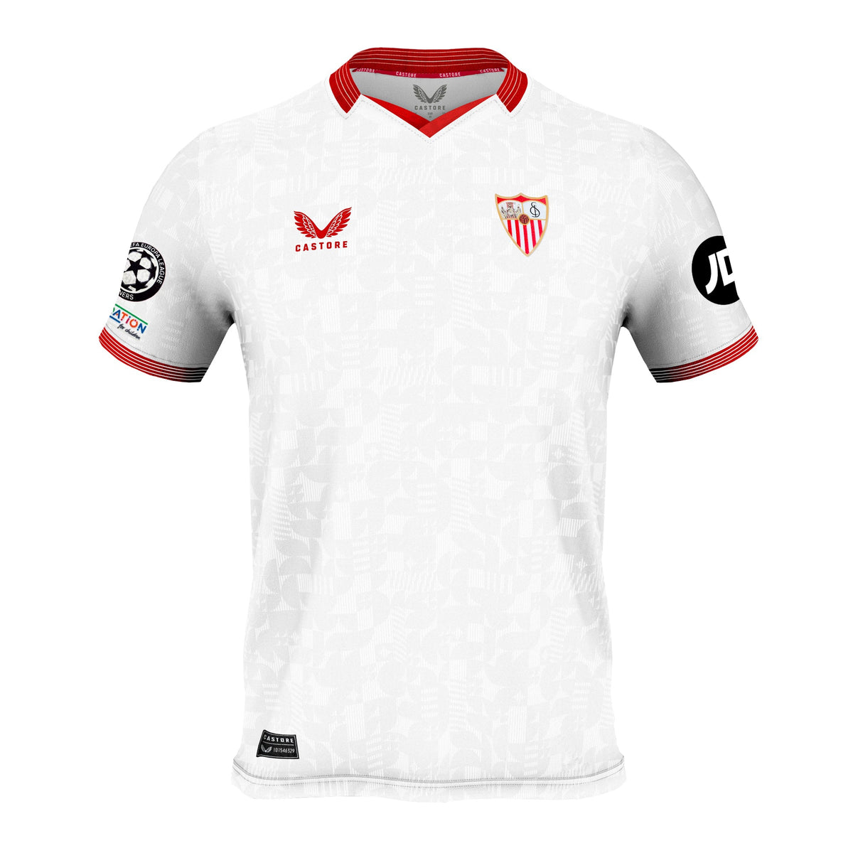 Serigrafía para Camiseta 1ª Champions 23/24 Adulto XXL / White