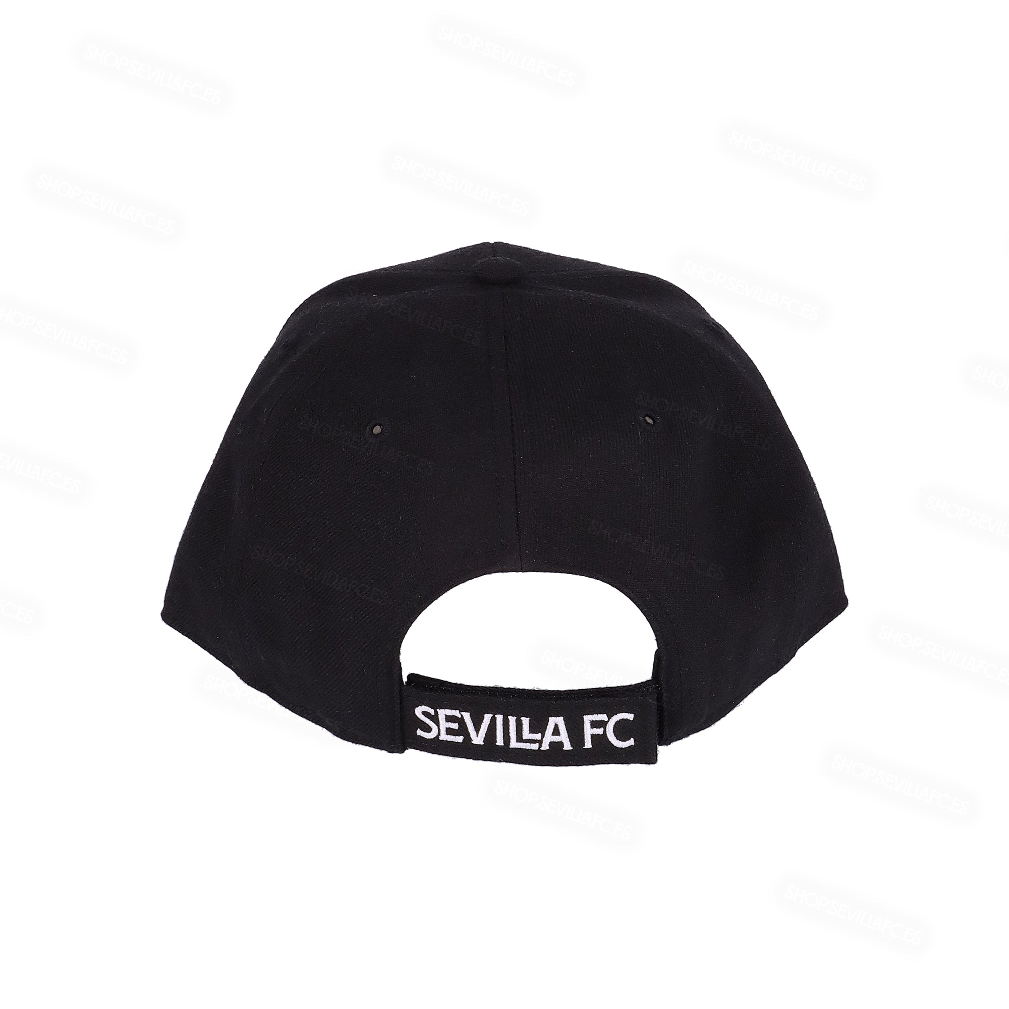 Riñonera negra con escudo del Sevilla Fútbol Club