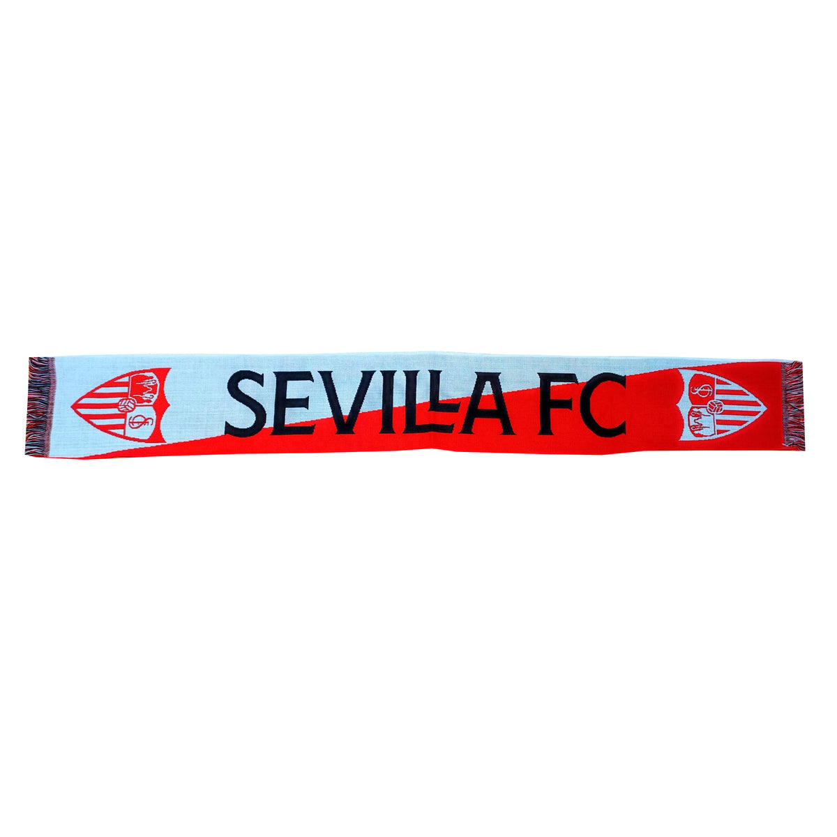 Bufanda Sevilla FC Blanca y Roja