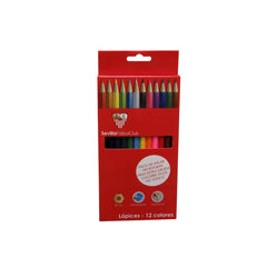 Caja con 12 lápices de colores